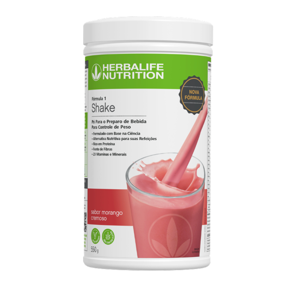 Herbalife Brasil Shake Morango Cremoso